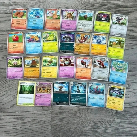 Pokemon Other - Pokemon cards-27 pieces from Series Obsidian Flame all in excellent condition